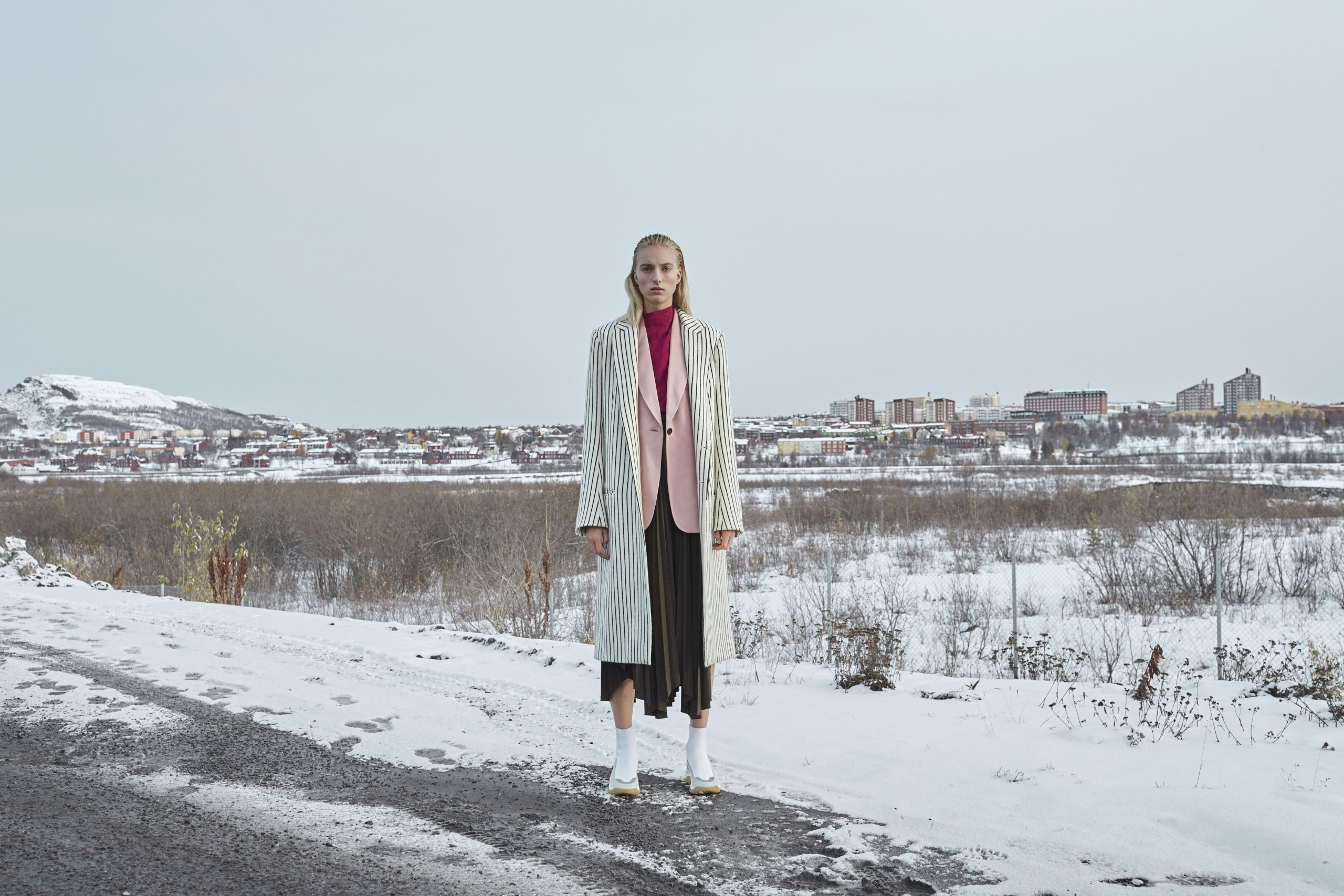 Kiruna, grand nord - Photo : Anton Renborg // Stylisme : Chiara Sabatini